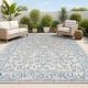 preview thumbnail 6 of 26, JONATHAN Y Filigree Textured Weave Indoor/Outdoor Area Rug