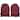 Burgundy Red Heat Resistant Thick Soft Quilted Lining Kitchen Mini Oven Glove Mitts - 1 Pair
