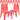10 Pack Plastic Stackable School Chair with Carrying Handle and 11'' Seat Height
