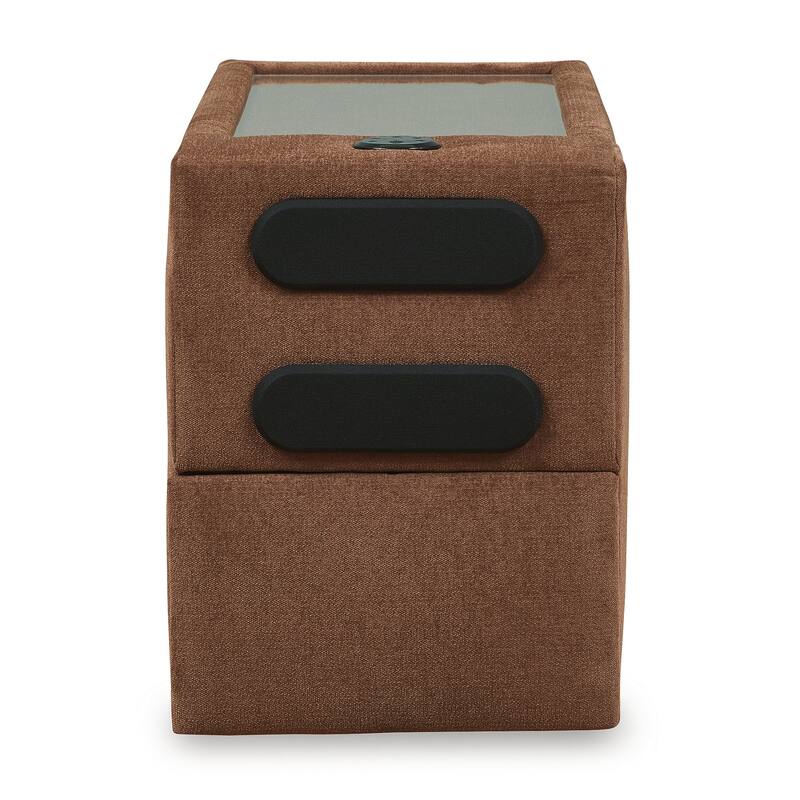 Signature Design by Ashley Modmax 3-Piece Sectional with Audio Console - 93" W x 37" D x 36" H