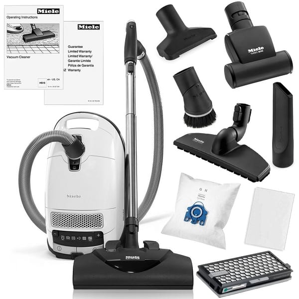Motivation Porter Actively Miele Complete C3 Cat and Dog Canister Vacuum Cleaner + SEB-228 Powerhead +  SBB-300 Floor Brush + STB101 Turbo Brush + More - Overstock - 13291343