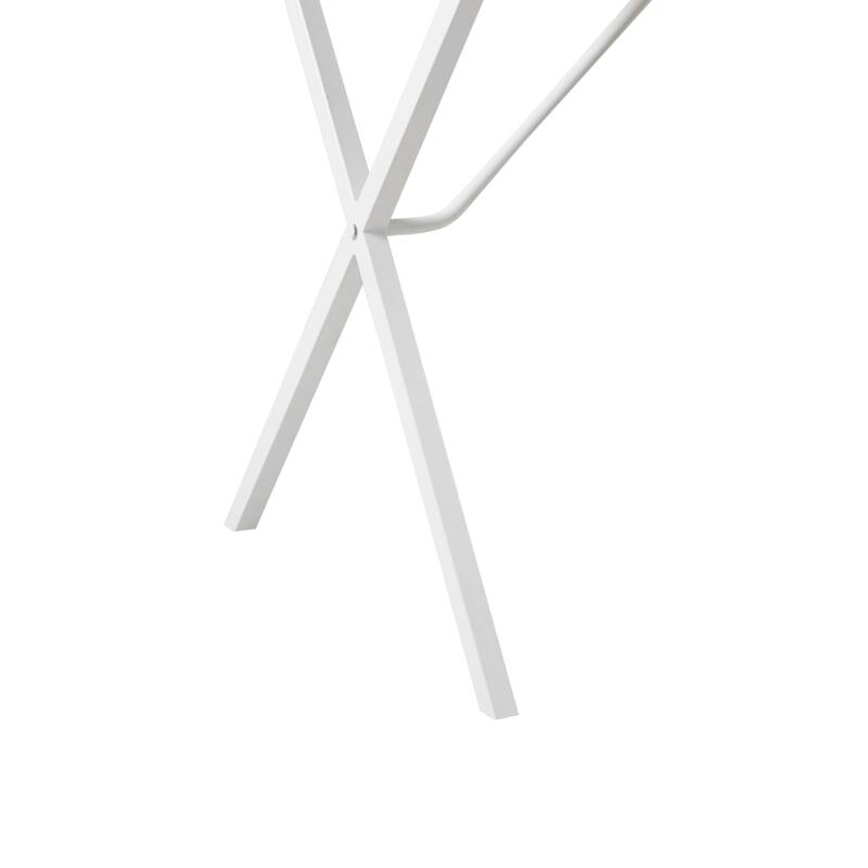 510 Design Laurel Writing Desk With Storage And Metal Crossed Legs