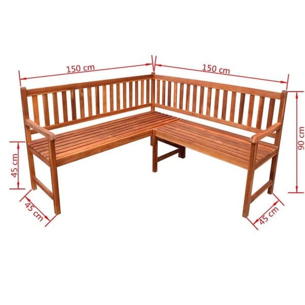 Corner porch bench best sale