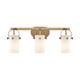 Option Brushed Brass / Matte White