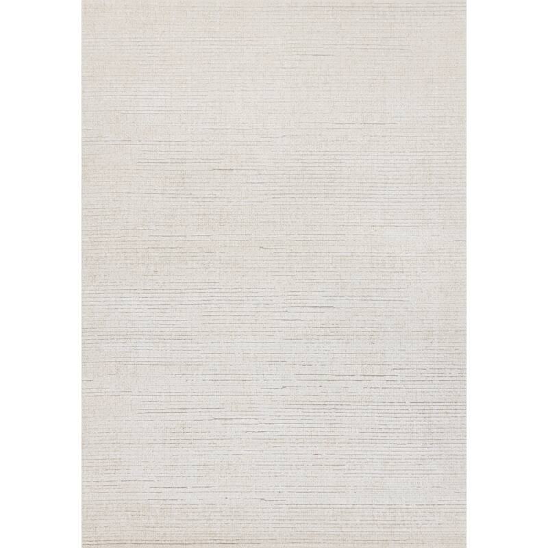 HomeRoots Solid Color Modern Rectangle Area Rug - 5' X 8'