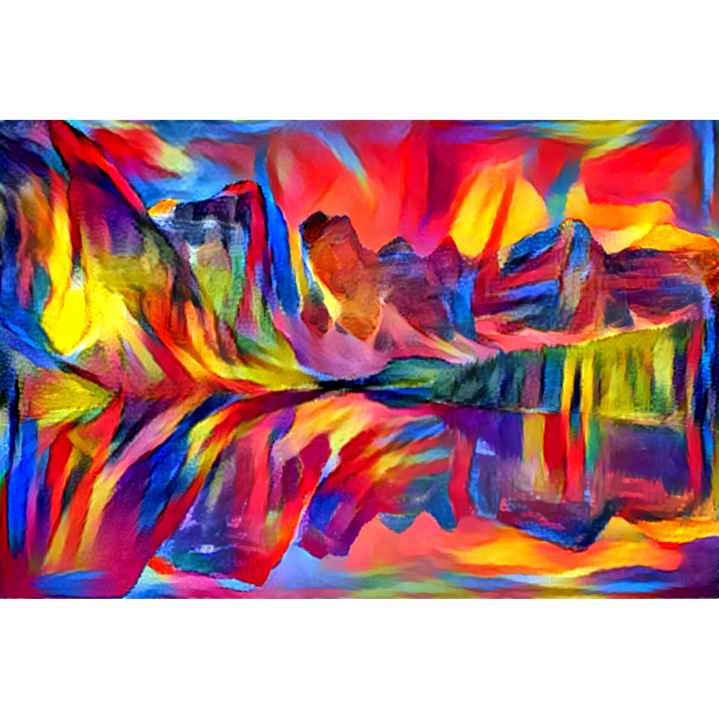 Shop Water Mountain Tumblr Art Print Wall Artwork Decor