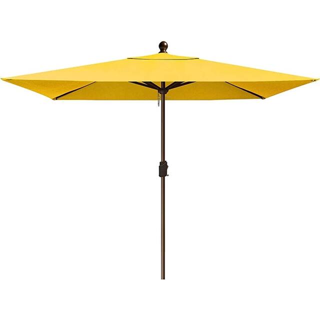 EliteShade Sunbrella 9-foot Patio Market Umbrella - 10x6.5ft Yellow