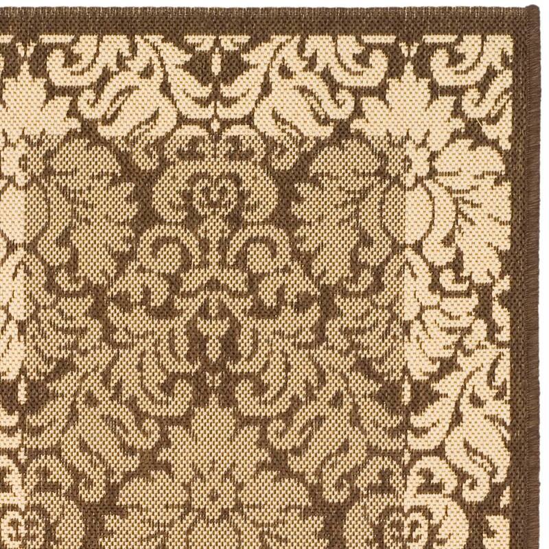SAFAVIEH Courtyard Peggie Indoor/ Outdoor Patio Backyard Rug