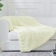 preview thumbnail 15 of 15, Cheer Collection Ultra Plush Chunky Cable Knit Throw Blanket