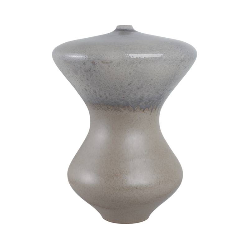 Pottery Vase Sculptural Curved Silhouette Handcrafted Artesa Trend