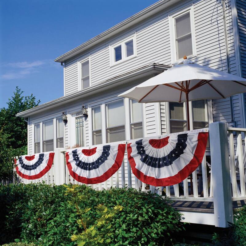 58 in. x 27 in. Patriotic Bunting
