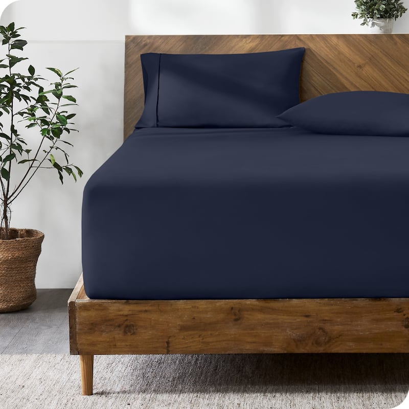 Bare Home Ultra-Soft Microfiber 22 Inch Extra Deep Pocket Fitted Sheet