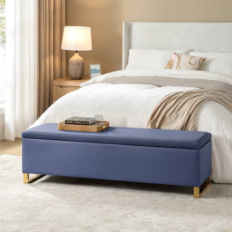 Rebeca Modern Storage Bench with Ottomans by HULALA HOME