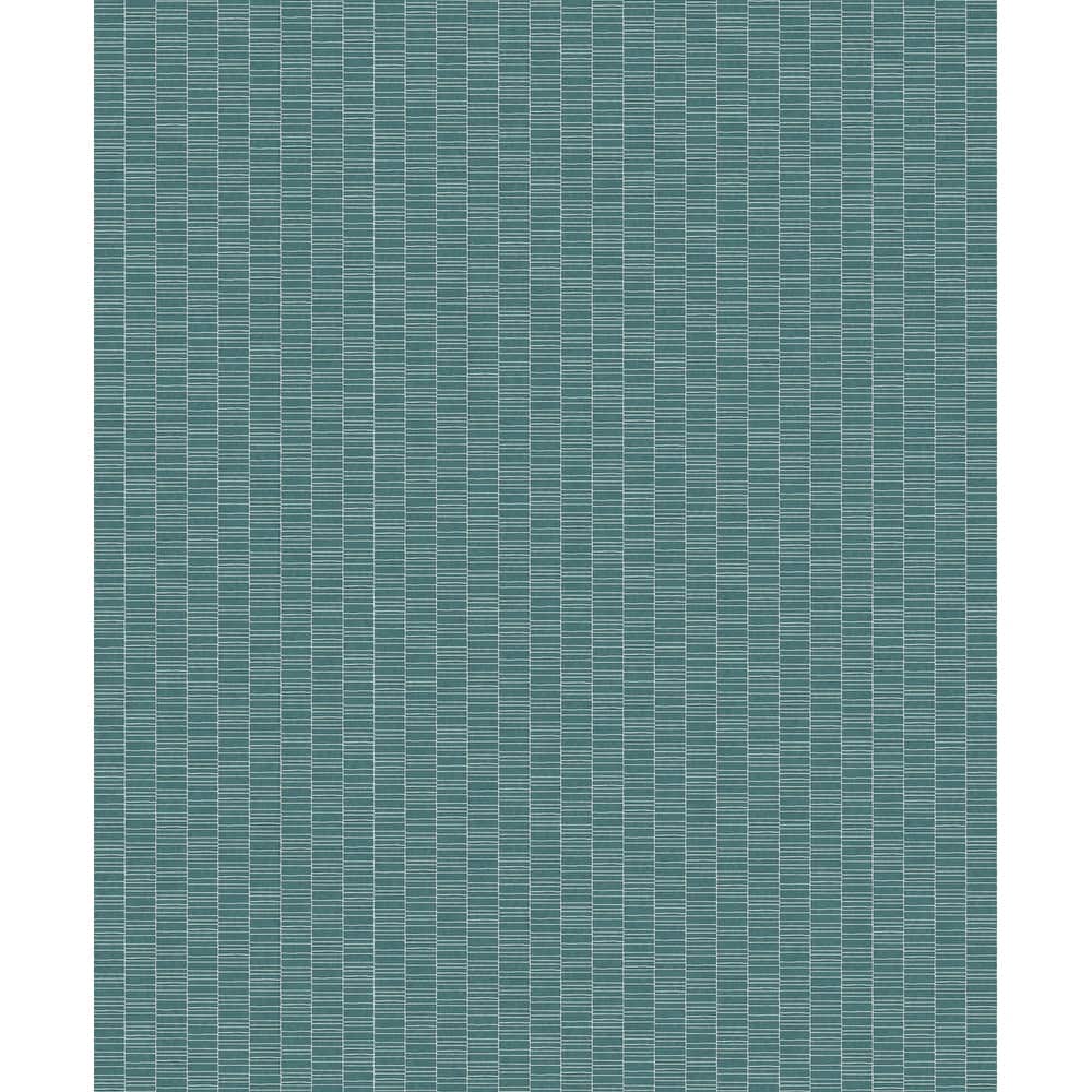 Seabrook Designs Deco Spliced Stripe Unpasted Wallpaper