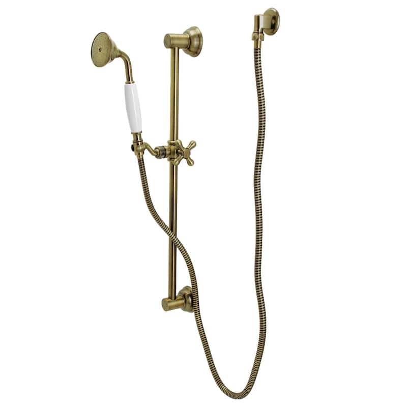 Kingston Brass Made To Match Hand Shower Combo with Slide Bar
