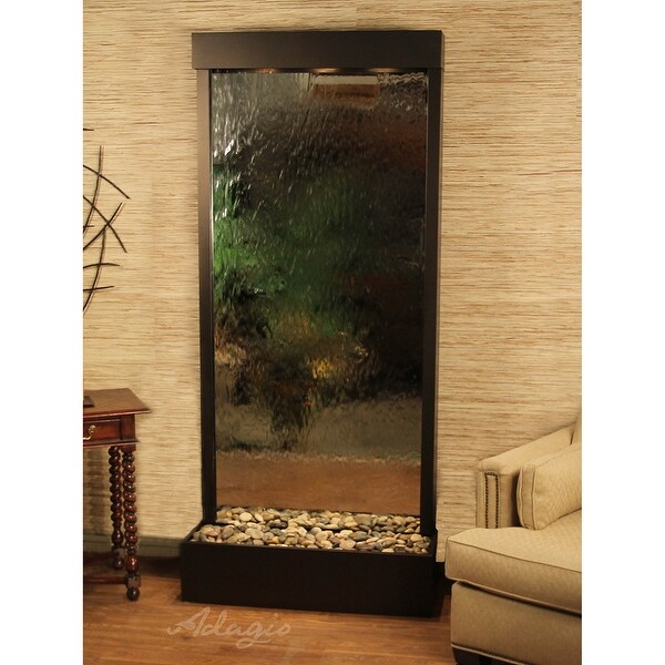 Adagio Tranquil River Fountain - Flush Mount - Antique Bronze - Choose Options