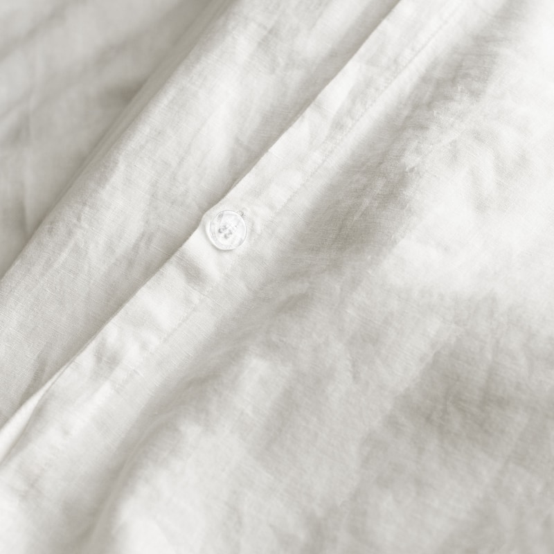 100% French Linen Duvet Cover & Sham Set by BOKSER HOME