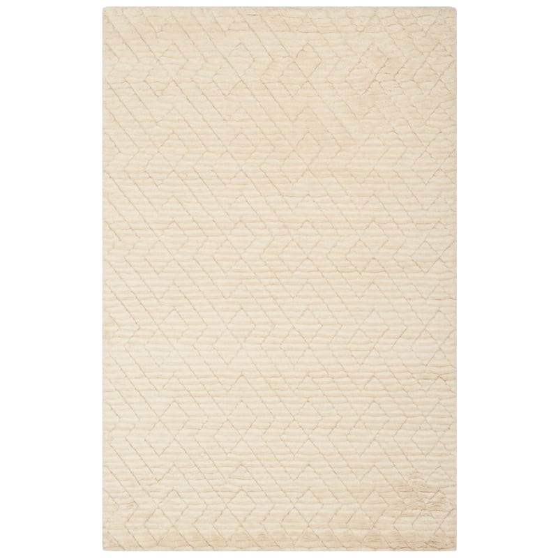 SAFAVIEH Manhattan Sesta Hand-tufted Ivory Wool Area Rug
