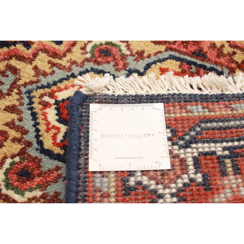 ECARPETGALLERY Hand-knotted Serapi Heritage Dark Navy Wool Rug - 2'7 x 18'0