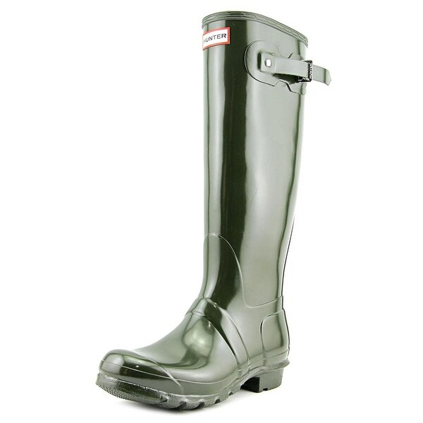 Hunter Original Tall Gloss Round Toe Synthetic Rain Boot