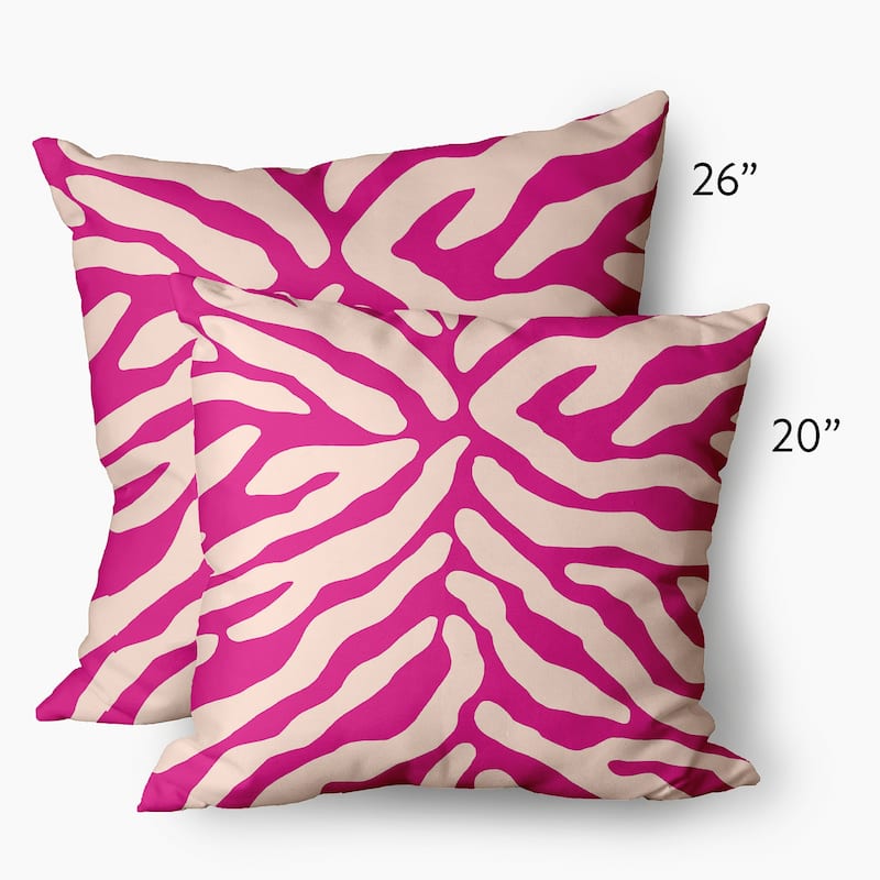 Animal Stripe Decorative Throw Pillow