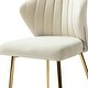 preview thumbnail 26 of 105, HULALA HOME Upholstered Tufted Back Side Accent Dining Chair with Small Base