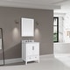 preview thumbnail 8 of 68, Avanity Everette Bath Vanity with Carrara White Natural Marble Top