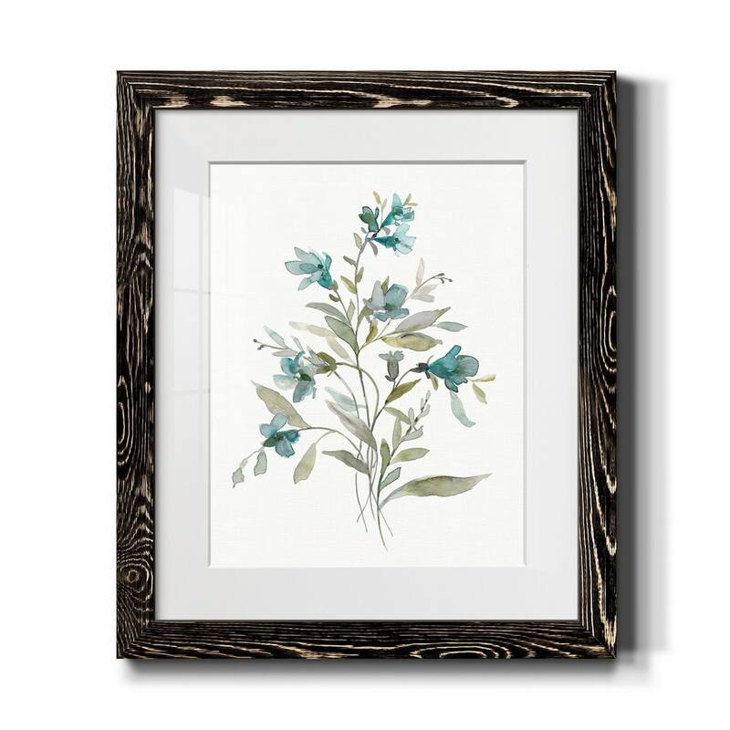 Linen Botanical III-Premium Framed Print - Ready to Hang