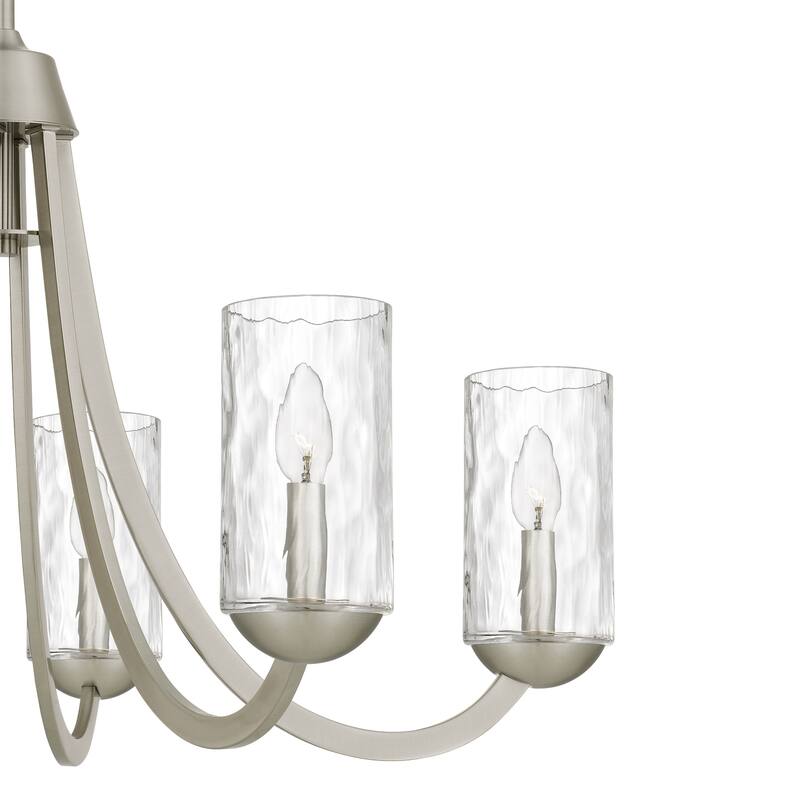 Allard 6-Light Brushed Nickel Chandelier
