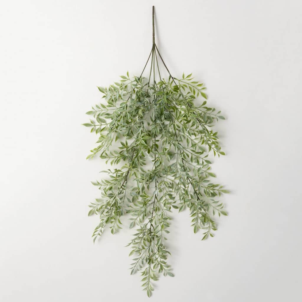 Sullivans 34" Artificial Dusted Tea Leaf Drop