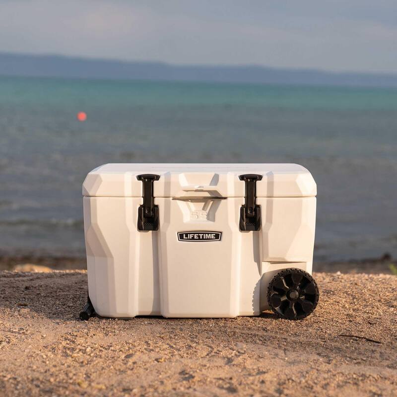 Lifetime 55 Quart High Performance Cooler with Wheels - 55 Qt.