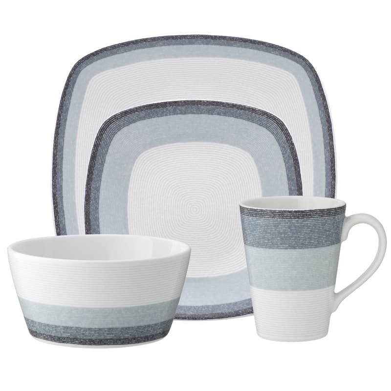 Noritake Colorscapes Layers 4-Piece Square Place Setting