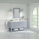 preview thumbnail 2 of 56, James Martin Vanities Breckenridge 60" Single Vanity, Serenity Blue