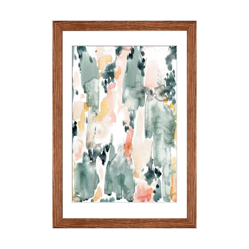 iCanvas "Lush" by Albina Bratcheva - Walnut - 32x24x1