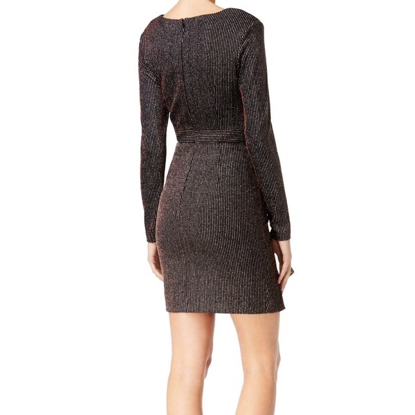 guess black dress long sleeve