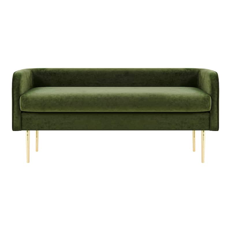 NPD Furniture Marsha Velvet Bench