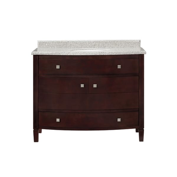 42inch Single Sink Bathroom Vanity with Granite Top Bed Bath