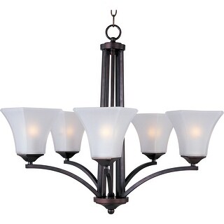 Maxim Aurora 5-light Oil Rubbed Bronze Chandelier