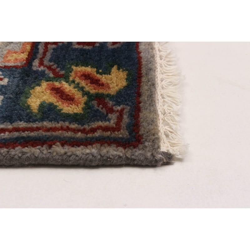 ECARPETGALLERY Hand-knotted Jules Serapi Grey Wool Rug - 2'5 x 6'0