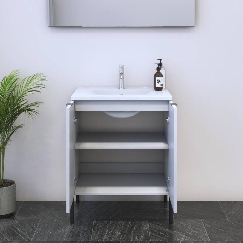 Nicole 2D 60 Floating Bathroom Vanity (24" Width)