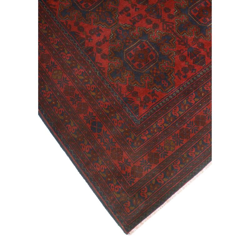 Khal Mohammadi Vinnie Red/Navy Rug - 8'2" x 11'1"