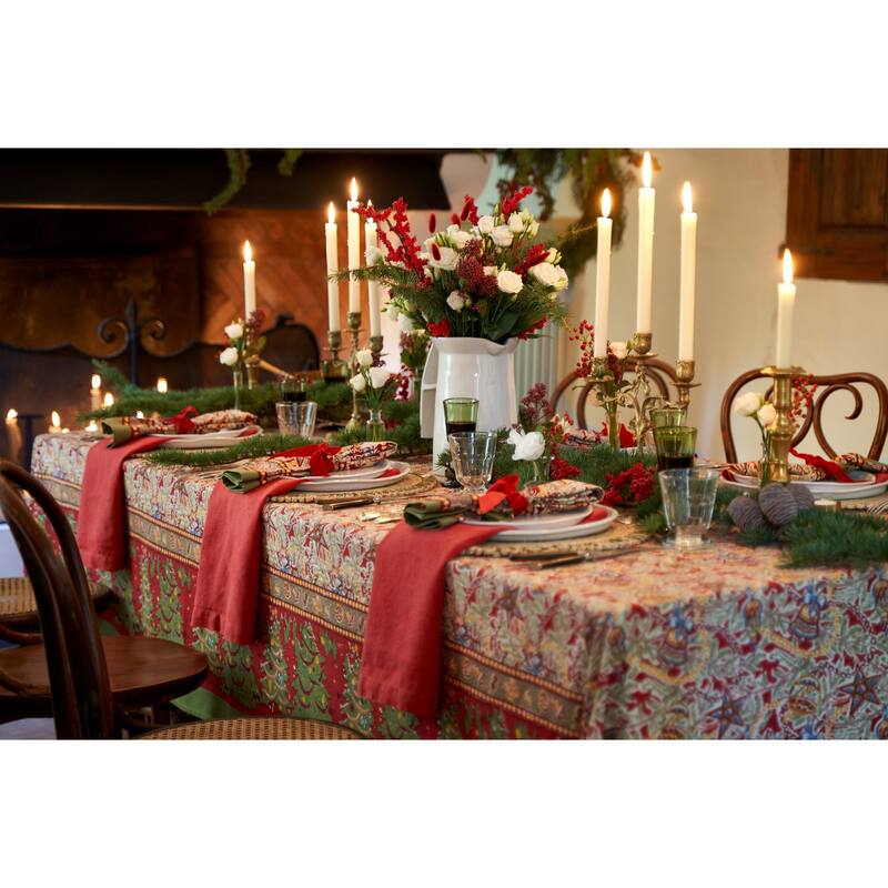 Couleur Nature Noel Rectangle Tablecloth