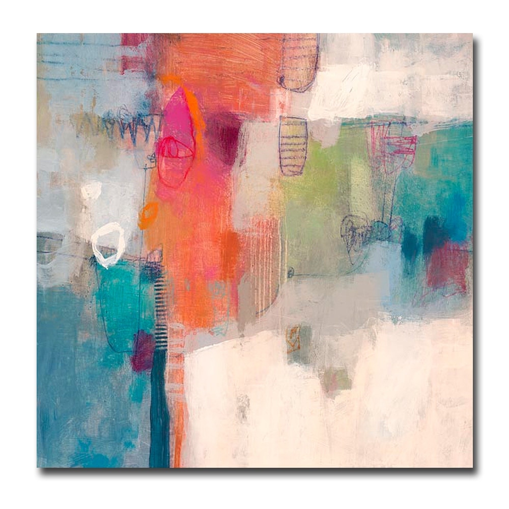 Section 4 by Alicia Bach Gallery Wrapped Canvas Giclee Art (30 in x 30 in)