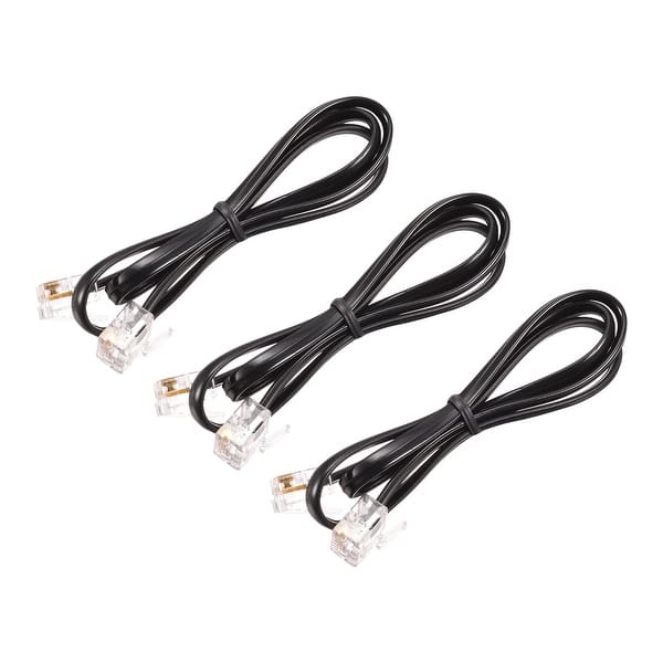 Phone Extension Cord Telephone Cable Phone Line Cord RJ11 6P4C Plugs Bed Bath & Beyond 36011835