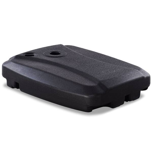 Shop Black Friday Deals On 60l Plastic Weighted Fill Water Sand Wheel Patio Umbrella Base On Sale Overstock 28430341