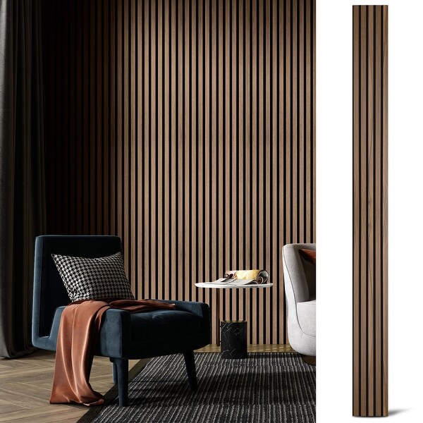 Art3d 7.9 x 94.5in Acoustic Wall Panels,Wood Slat Wall Panel for