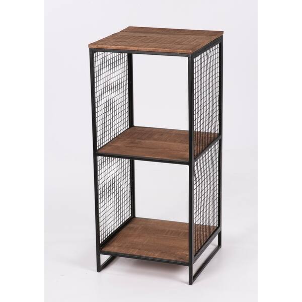 Eureka Wire Mesh Side Table Bookcase On Sale Overstock 31876594
