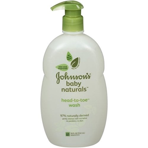 johnson's foaming baby wash