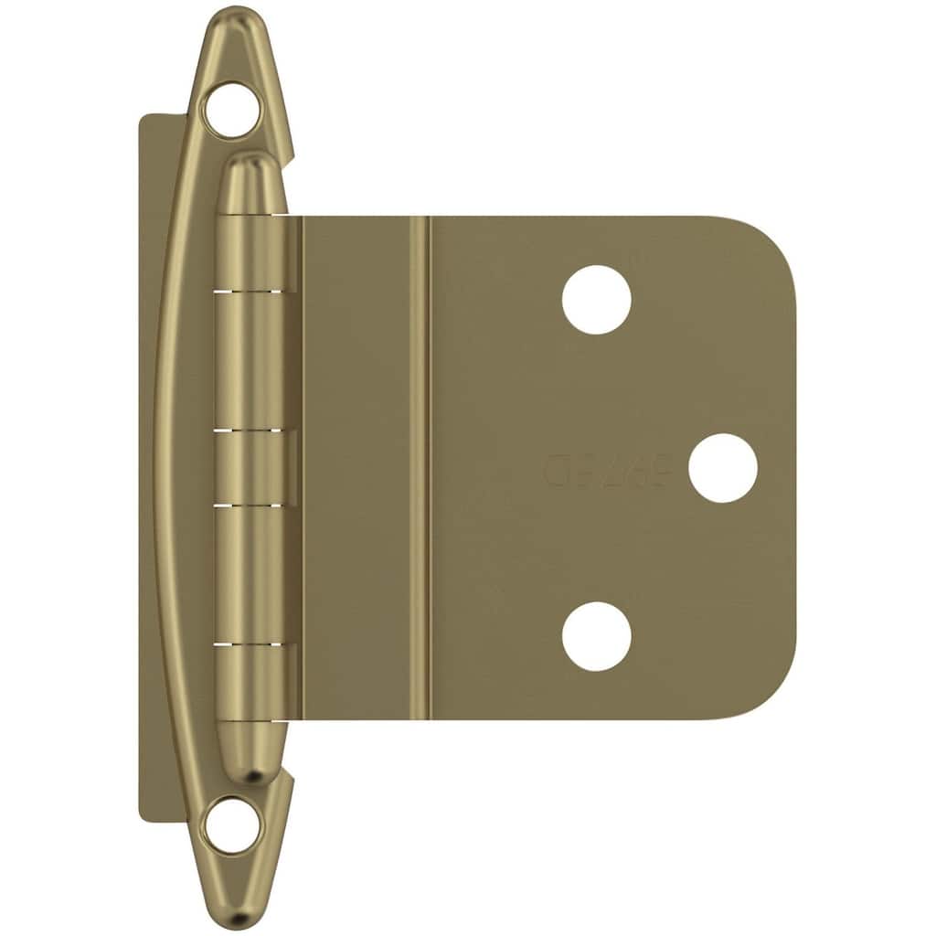 Amerock BP3417 Functional Hardware 3/8" Inset Surface Mount Cabinet - Golden Champagne