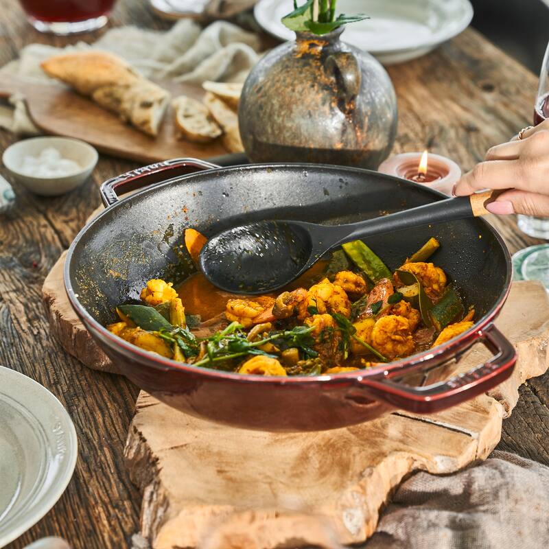 STAUB Cast Iron 4.5-qt Perfect Pan